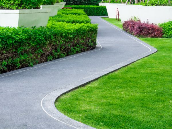 Walkway Curb Installation in Wichita Falls