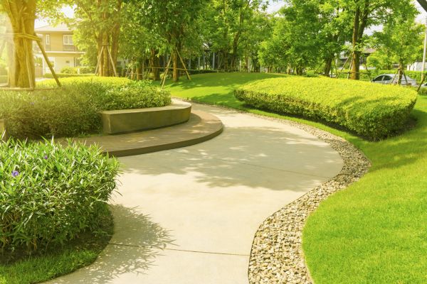 Cement Walkway Installation in Wichita Falls
