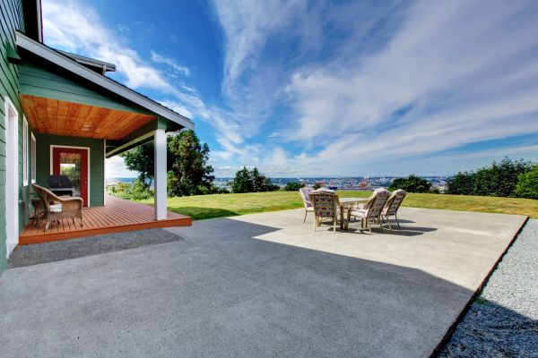 Backyard Concrete Paving in Wichita Falls