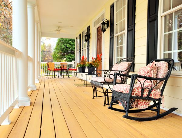 Front Porch Renovation in Wichita Falls