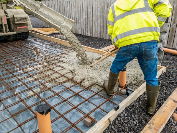 Basement Slab Pouring in Wichita Falls