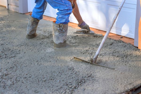 Driveway Slab Construction in Wichita Falls
