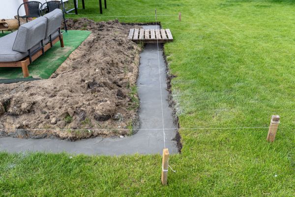 Cement Footer Installation in Wichita Falls