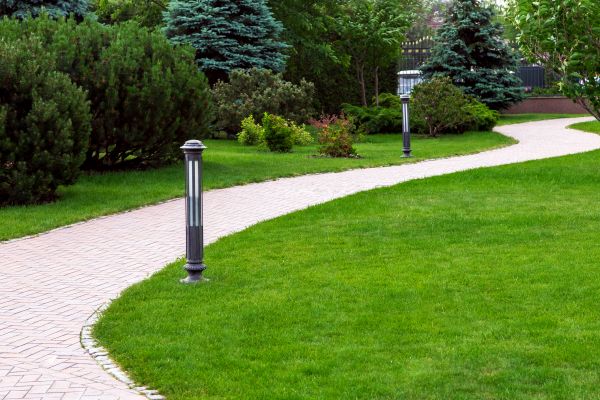 Backyard Sidewalk Installation in Wichita Falls