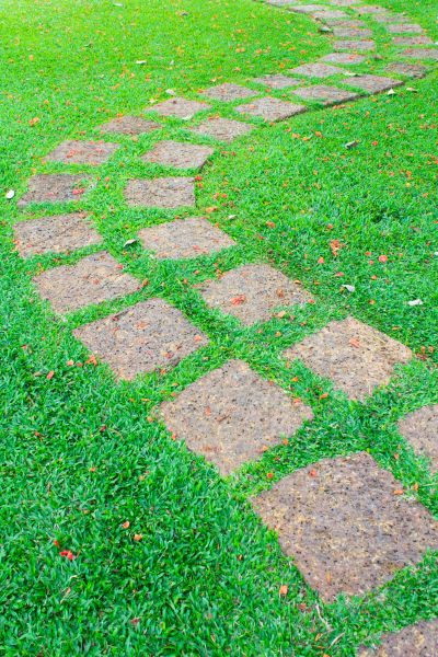 Backyard Pathway Construction in Wichita Falls