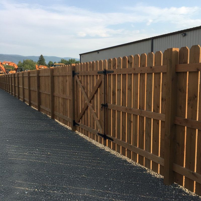 Concrete Fence Installation detail